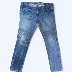 Y2K Converse Blue Straight Leg Jeans